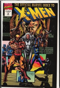The Official Marvel Index to the X-Men #4 (1994) X-Men