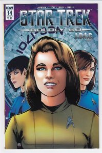 STAR TREK BOLDLY GO (2016 IDW) #14 CVR A SHASTEEN