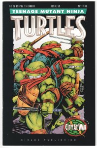 Teenage Mutant Ninja Turtles #59 (1993) CITY AT WAR!