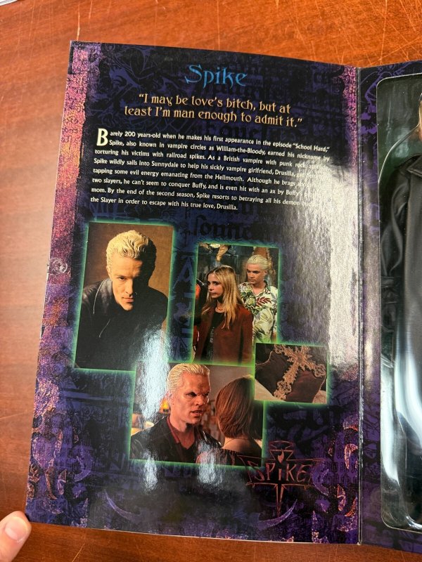 Spike Buffy The Vampire Slayer Sideshow Collectibles Action Figure 2004 TB3