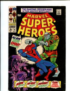 Marvel Super Heroes #14 - Amazing Spider-Man Story! (5.0) 1968