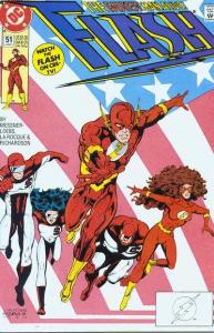 Flash (1987 series) #51, VF+ (Stock photo)