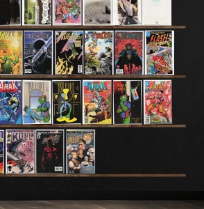Huge Lot 140+ Comics with Cerebus, Fish Police, Thor, The Flash & More!