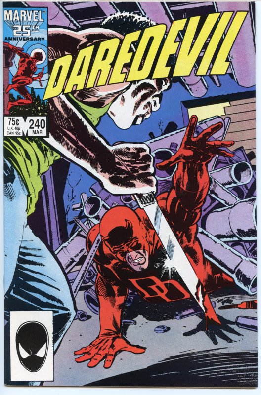 Daredevil (1964) #231-240 - Miller’s “Born Again” ends - Marvel - 1986-7
