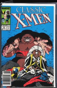 Classic X-Men #10 Newsstand Edition (1987) X-Men