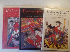 ELEKTRA AND WOLVERINE REDEEMERS # 1-3 MUTANT COMPLETE SET VF TO NM