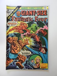Giant-Size Fantastic Four #6 (1975) FN condition