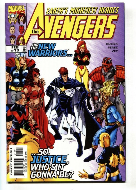 Avengers #13 1st appearance of Lord Templar NM- 