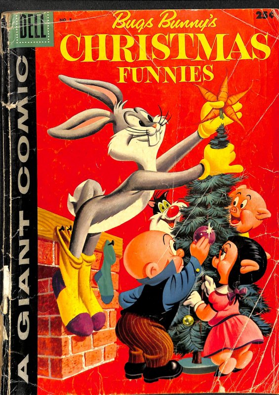 Bugs Bunny's Christmas Funnies #8 (1957)