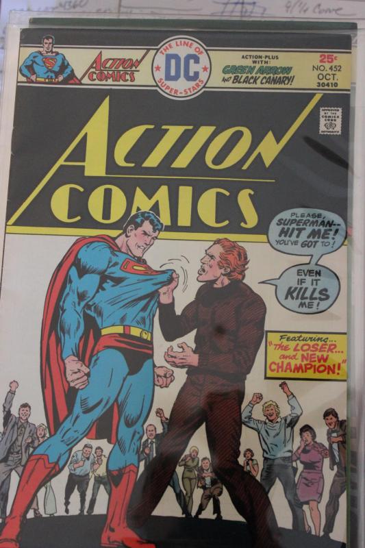 Action Comics 452  9-0-vf-nm
