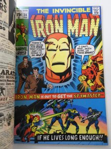 Iron Man #34 (1971) Double Cover VF, VF+ Condition!