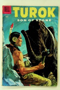Turok, Son of Stone #4 (Jun-Aug 1956, Dell) - Good-
