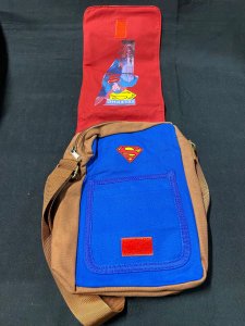 WORLD'S FINEST COLLECTION SUPERMAN LOOT CRATE W/ BLANKET,  FIGURE + MORE