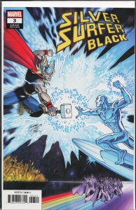 Silver Surfer: Black #3 Lim Cover (2019) Silver Surfer