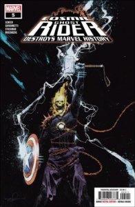 Cosmic Ghost Rider Destroys Marvel History 5-A Gerardo Zaffino Cover FN