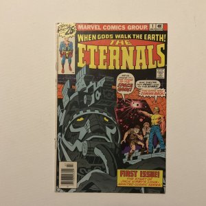 Eternals 1 Very Fine+ Vf+ 8.5 Marvel 1976