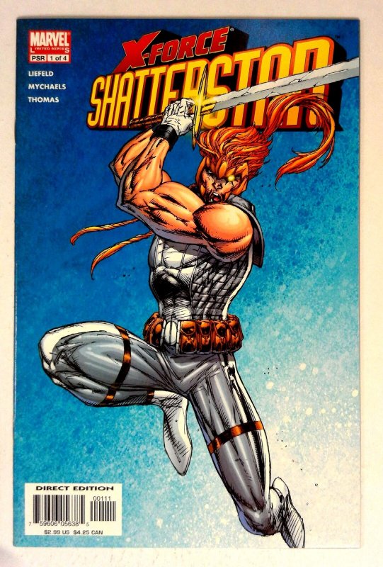X-Force Shatterstar #1 Liefeld Mychaels Thomas Marvel (2005) NM-