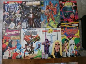 8 MARVEL Comic: AVENGERS IRON MAN AGENTS OF SHIELD THUNDERBOLTS WEST COAST