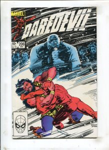 Daredevil #206 - Direct Edition (9.2OB) 1984