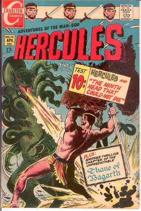 HERCULES (1967-1968 CH) 10 VF  April 1969 COMICS BOOK