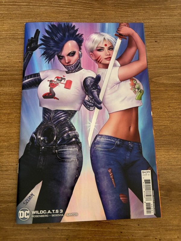 Wildcats # 3 NM 1st Print Variant Cover DC Comic Book 14 J277