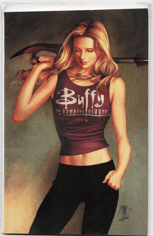 Buffy the Vampire Slayer Season Eight #1 Fifth Print Cover (2007) Buffy the Vampire Slayer