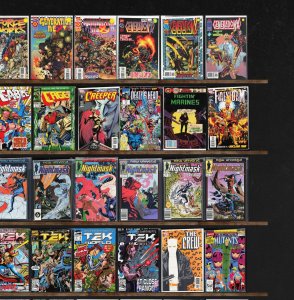 Huge Lot 150+ Comics with The New Mutants, Nightmask, Iron Man & More!