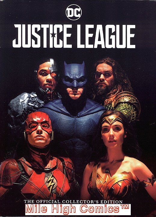 JUSTICE LEAGUE MAGAZINE OFFICIAL COLLECTOR'S EDITION (2017 Serie #1 HC Near Mint
