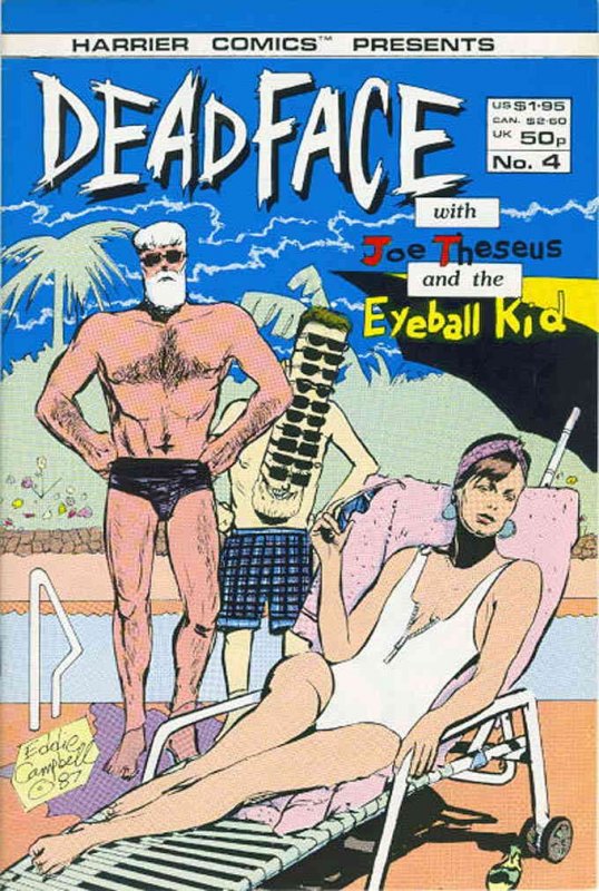 Deadface #4 FN ; Harrier | Eddie Campbell Eyeball Kid