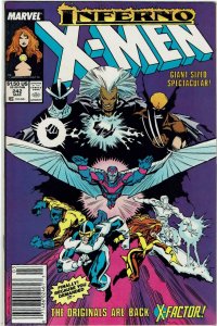 The Uncanny X-Men #242 Newsstand Marc Silvestri NM