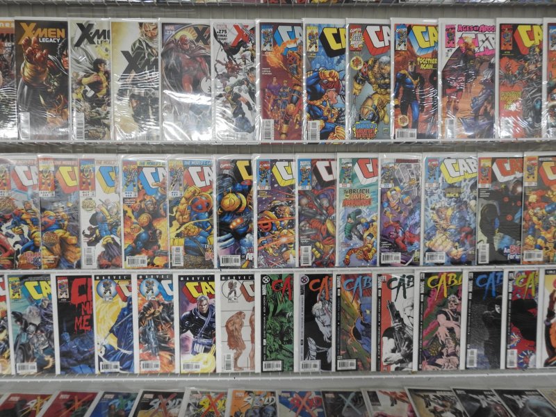 Huge Lot of 150+ Comics W/ Cable, X-Men, X-Soldier! Avg. VF Condition!