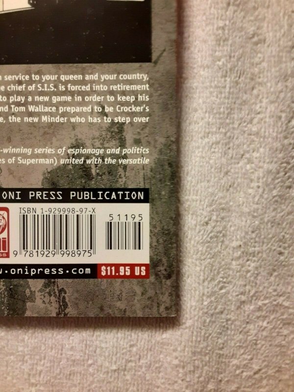 Queen and Country: Volume 6 Operation Dandelion  Written by Greg Rucka.