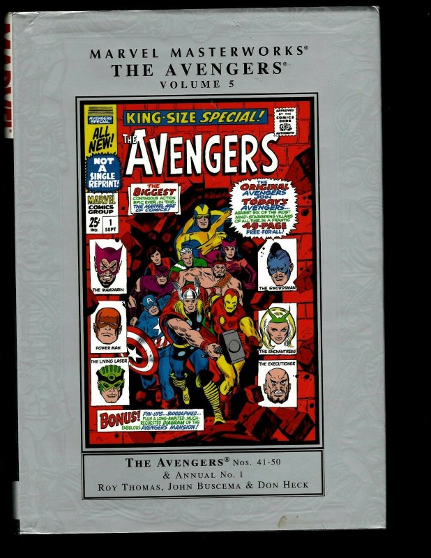 MARVEL MASTERWORKS The Avengers Vol. # 5 Marvel Comic Book HARDCOVER NP13