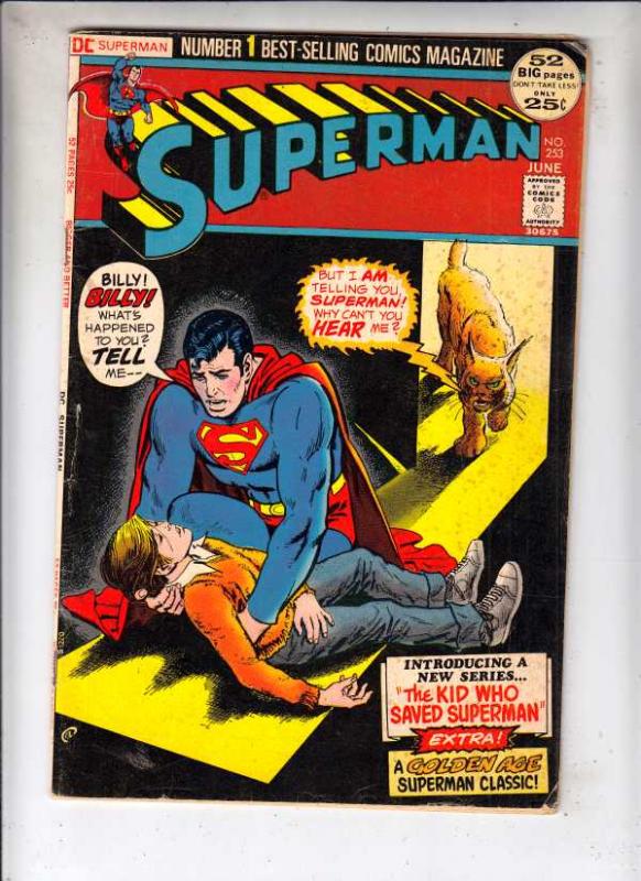 Superman #253 (Jan-72) VG Affordable-Grade Superman