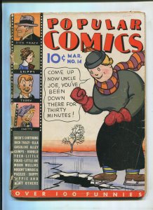 POPULAR COMICS #14 (1.5) DICK TRACY