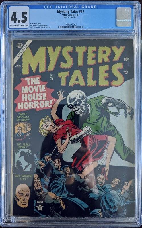 Mystery Tales #17 (1954) CGC 4.5