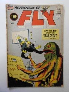 The Fly #15 GD/VG Condition! Centerfold detached bottom staple