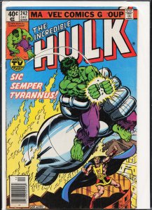 The Incredible Hulk #242 (1979) Hulk