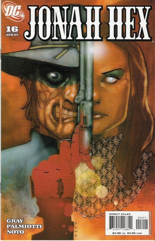 Jonah Hex #16 (2007)  NM to NM+  original owner