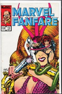 Marvel Fanfare #13 (1984) Black Widow