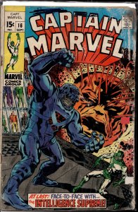 Captain Marvel #16 (1969) Captain Marvel