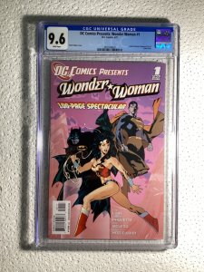 DC Comics, DC Comics Presents Wonder Woman #1, CGC 9.6, Adam Hughes, Look!