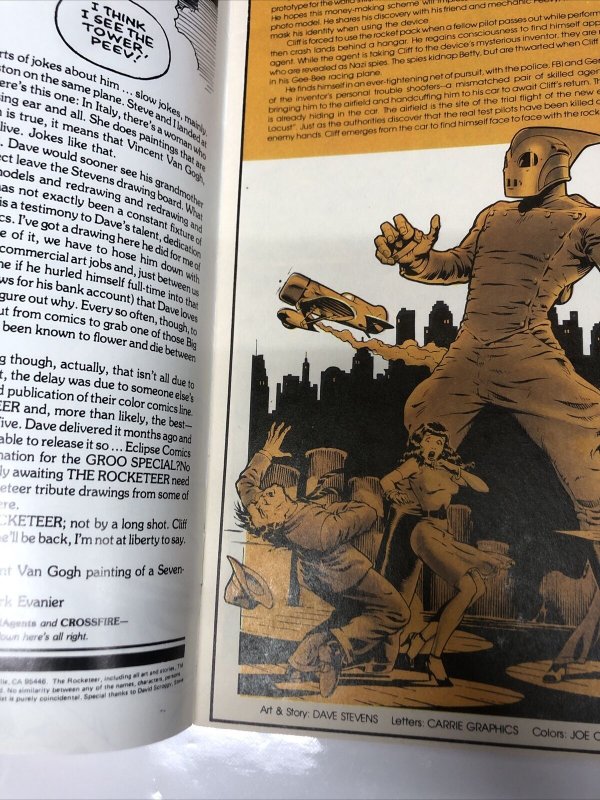 Rocketeer (1984) # 1 (VF/NM) Variant Cover • Eclipse Comics • Dave Stevens