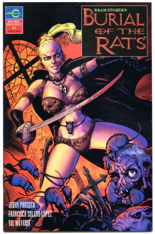 BURIAL OF THE RATS #1 2 3, NM, Femme Fatale, Swords, Roger Corman, Bram Stoker
