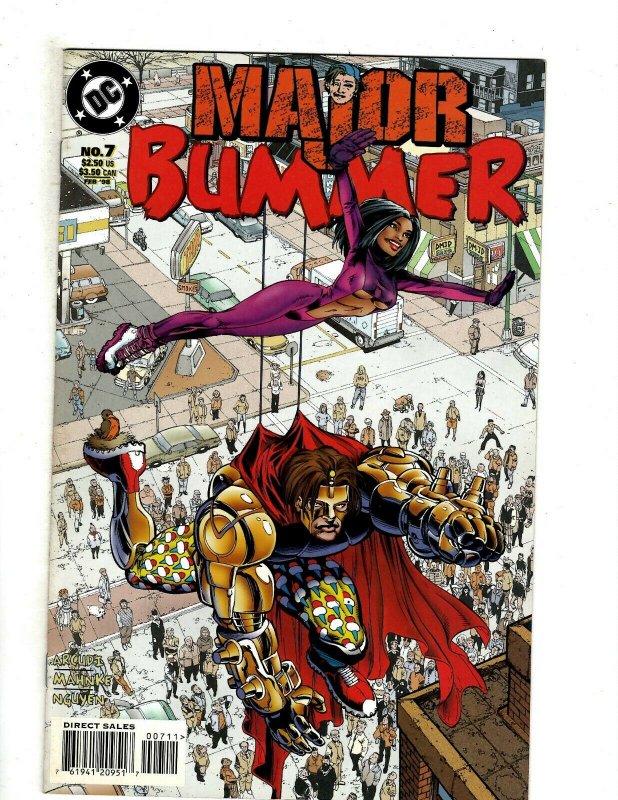 14 Major Bummer DC Comics # 1 2 3 5 6 7 8 9 10 11 12 13 14 15 Inaction Hero RB15