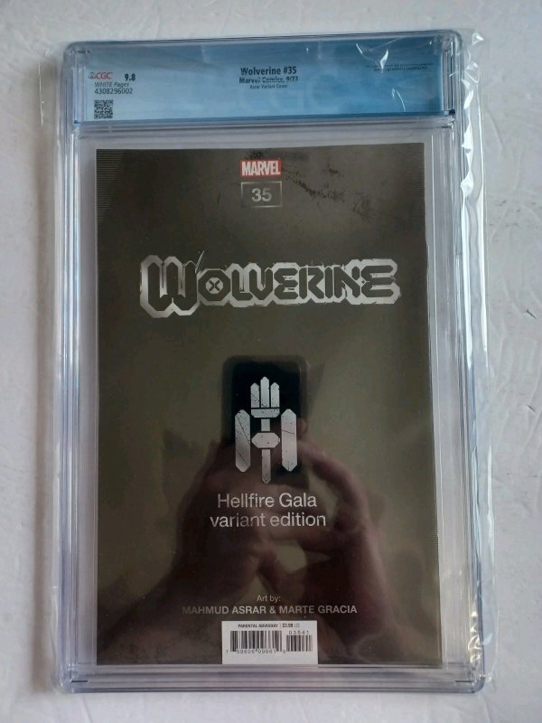 Wolverine #35 Asrar Variant - 2023 - CGC 9.8