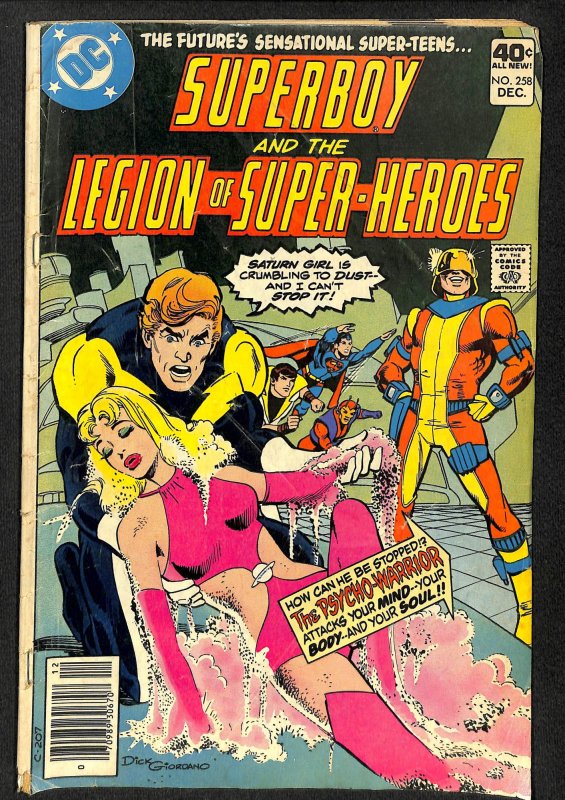 Superboy and the Legion of Super-Heroes #258
