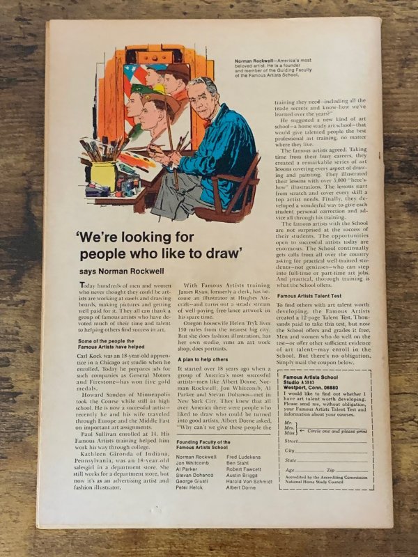 Daredevil #50 (1969). FN+. Last Stan Lee-s. Barry Smith-a.