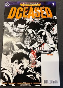 Halloween Comicfest Dceased #1 2019 Mattina 1:250 Variant DC Comics EB114