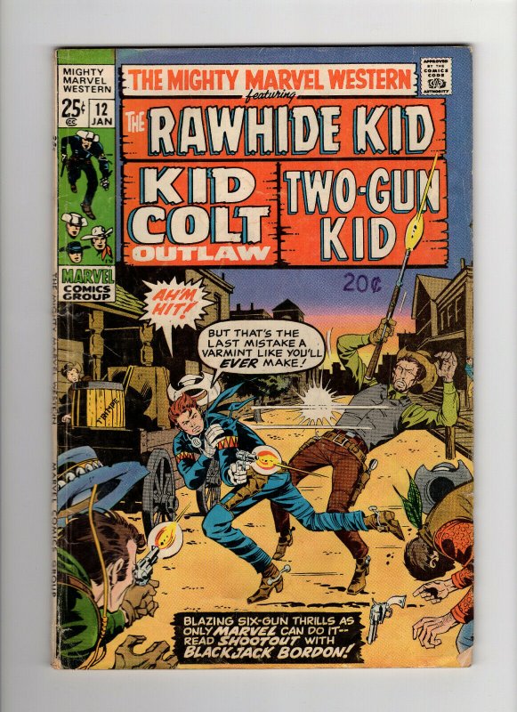 The Mighty Marvel Western #12 The Rawhide Kid (Marvel Comics, 1971) 